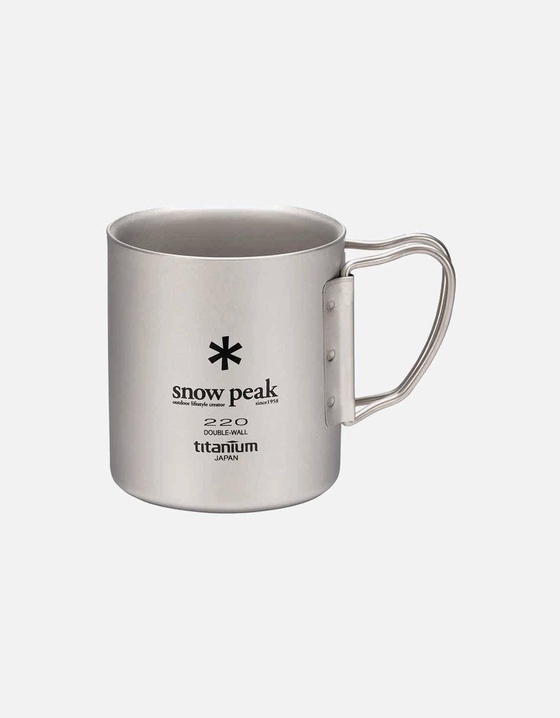 Snow Peak Titanium Double Wall Mug, 3 of 2