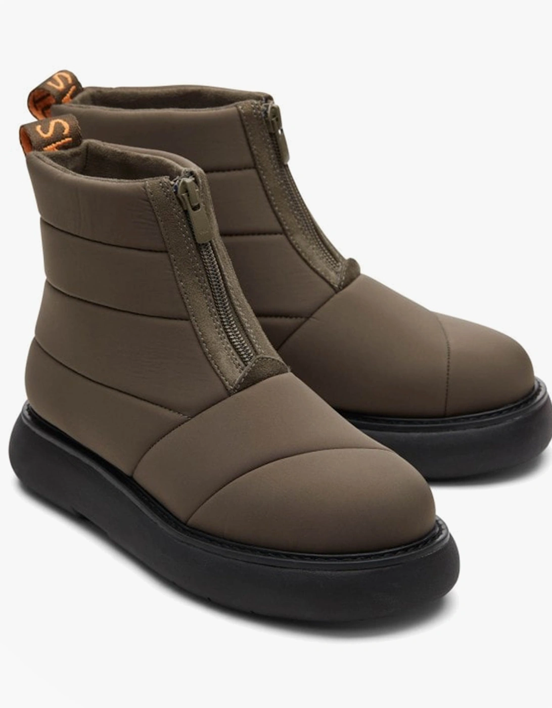 ALPARGATA MALLOW PUFFER Womens Boots Olive