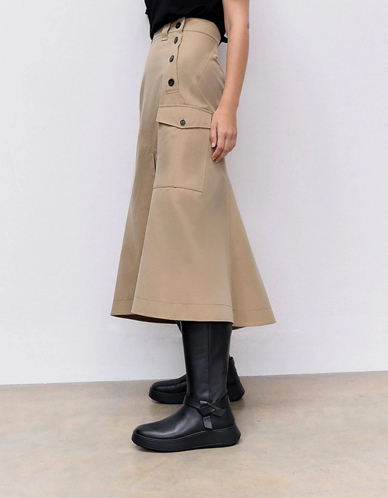 F-MODE Womens Boots Black