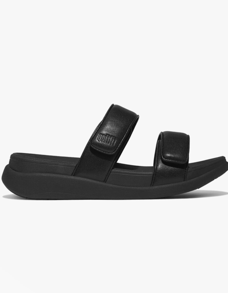 F-MODE GO Womens Slides All Black