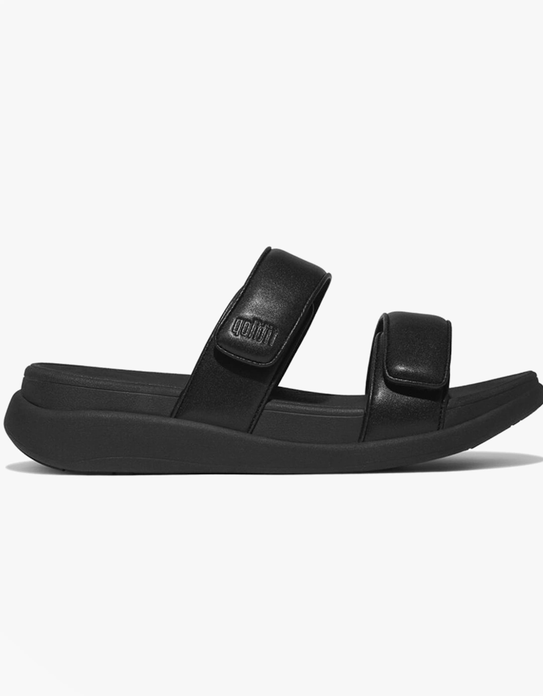 F-MODE GO Womens Slides All Black, 7 of 6