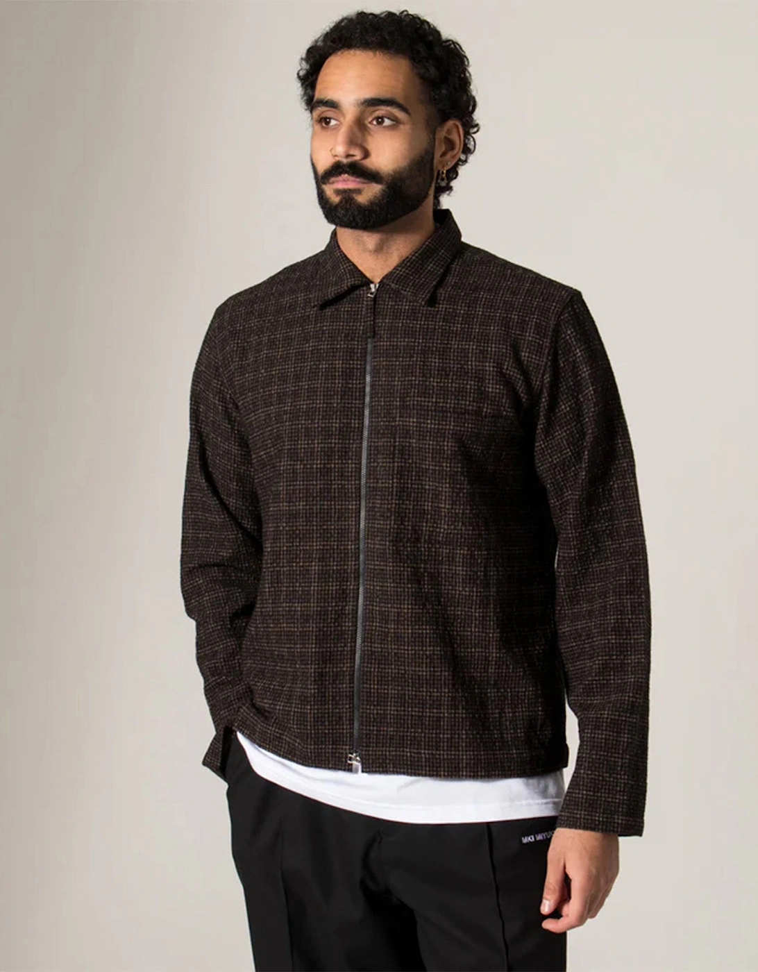 Cedar Check Zip Shirt
