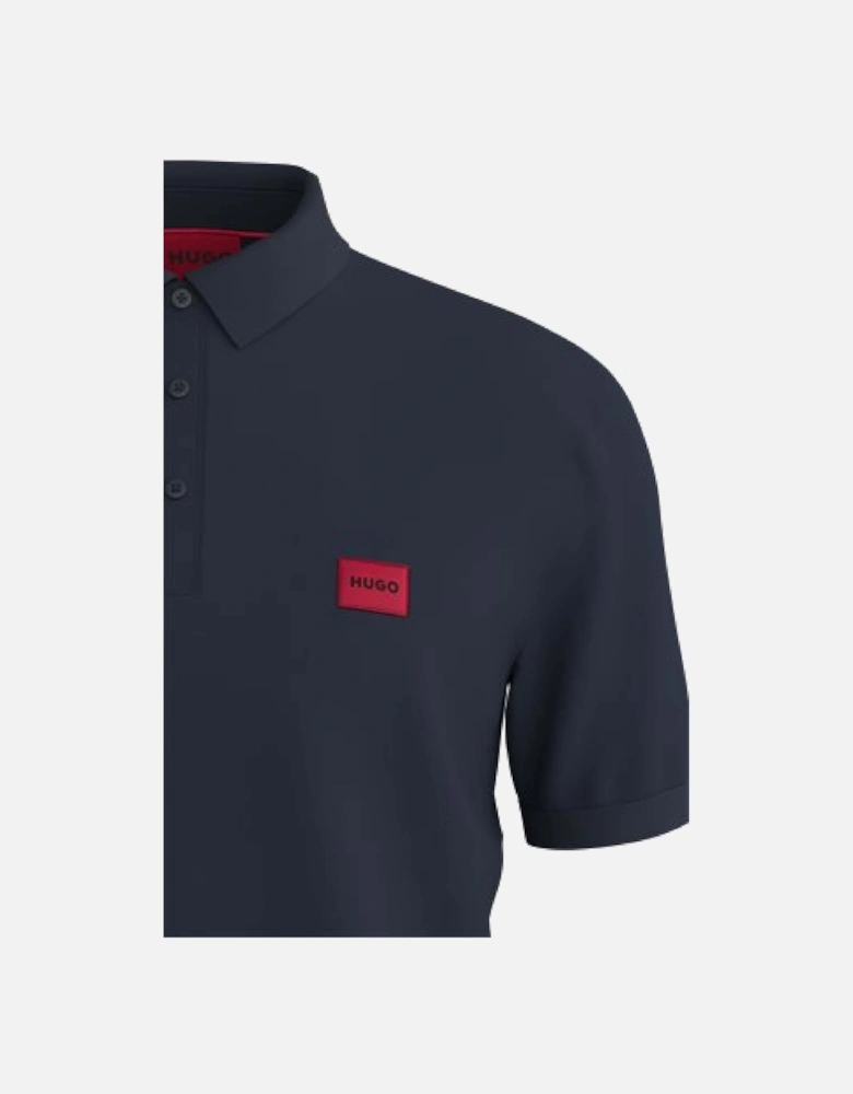 Dereso Logo Label Slim Fit Polo Shirt