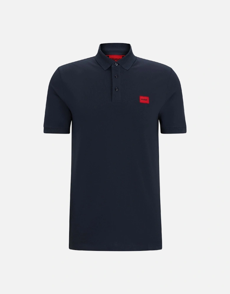 Dereso Logo Label Slim Fit Polo Shirt