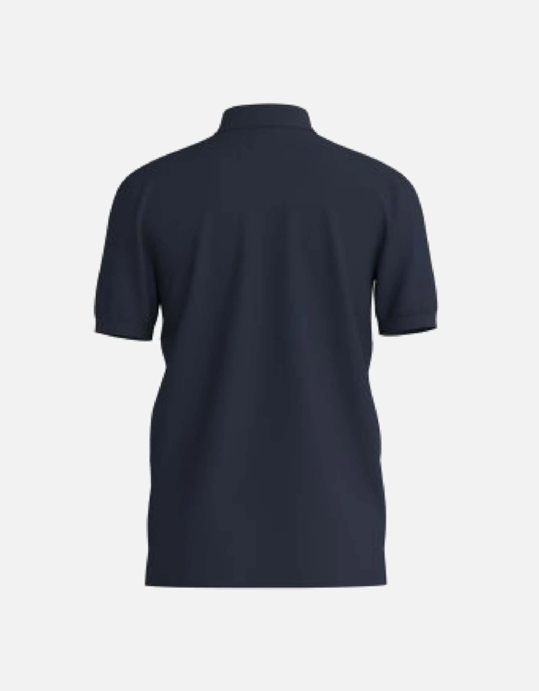 Dereso Logo Label Slim Fit Polo Shirt
