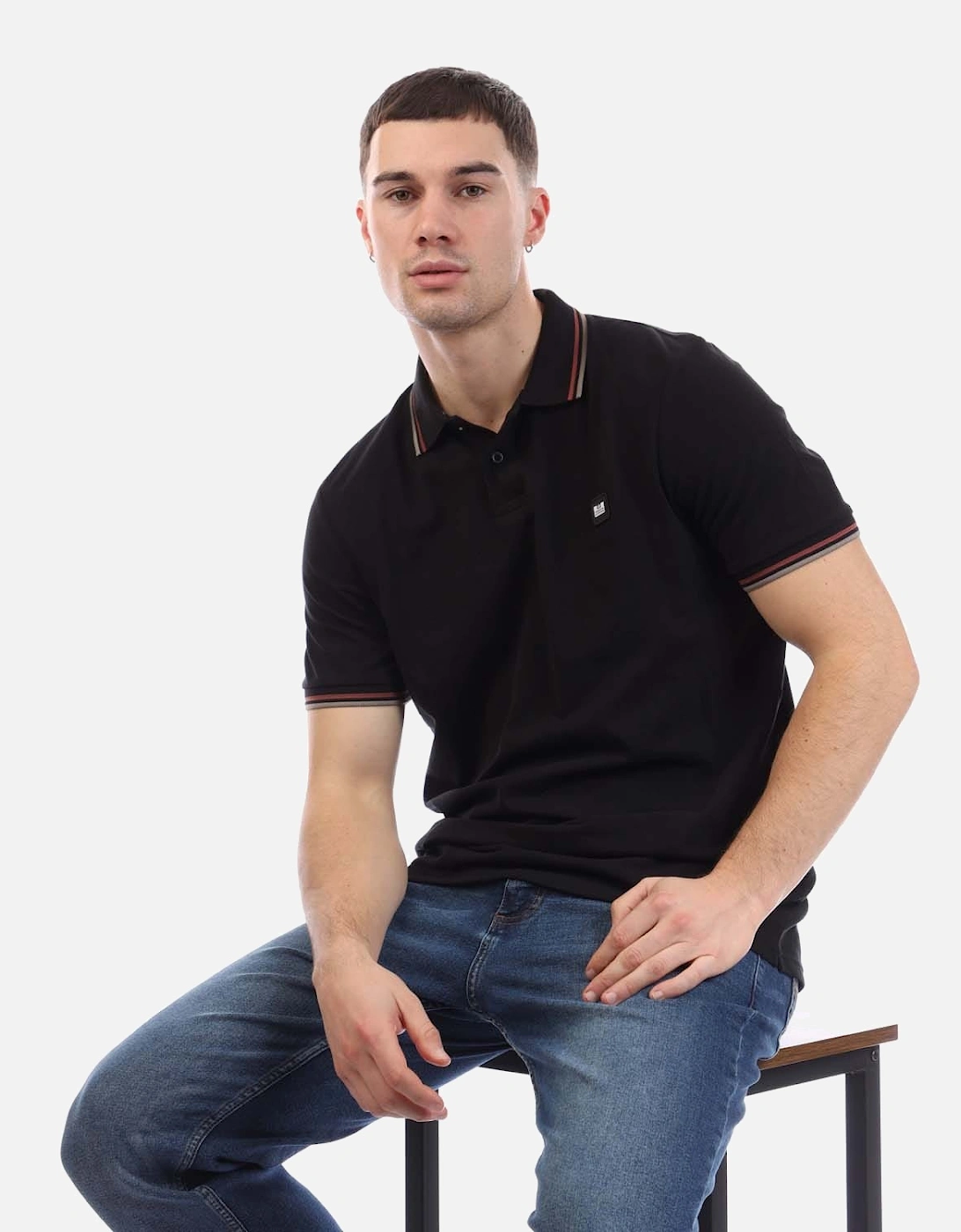 Mens Vancouver Tipped Polo Shirt