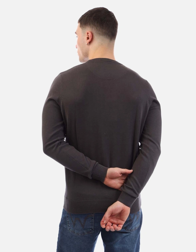 Mens Argentina Cotton Crew Knit