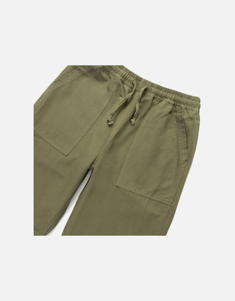 Classic Canvas Chef Pant - Olive Green