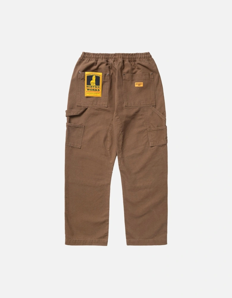 - Utility Chef Carpenter Pants - Bark Brown