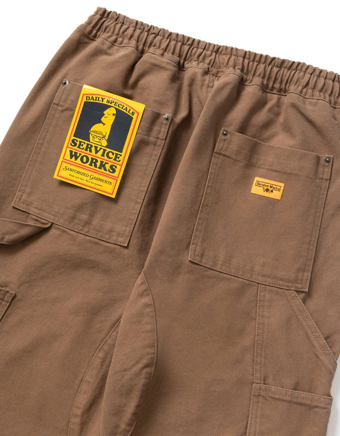 - Utility Chef Carpenter Pants - Bark Brown