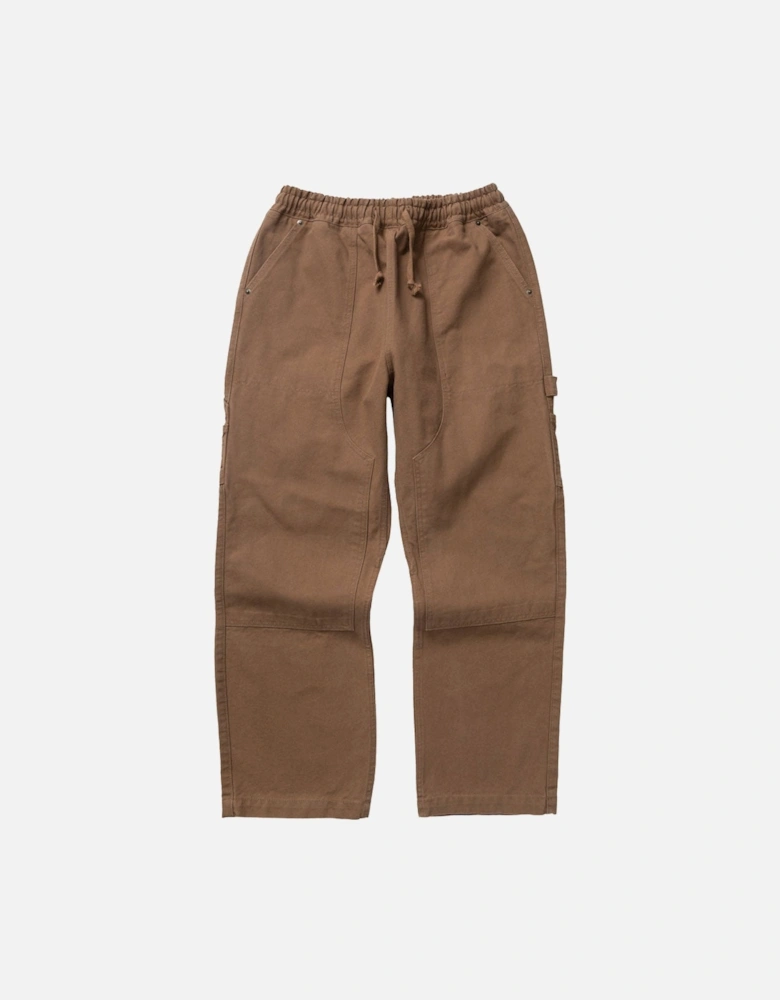 - Utility Chef Carpenter Pants - Bark Brown