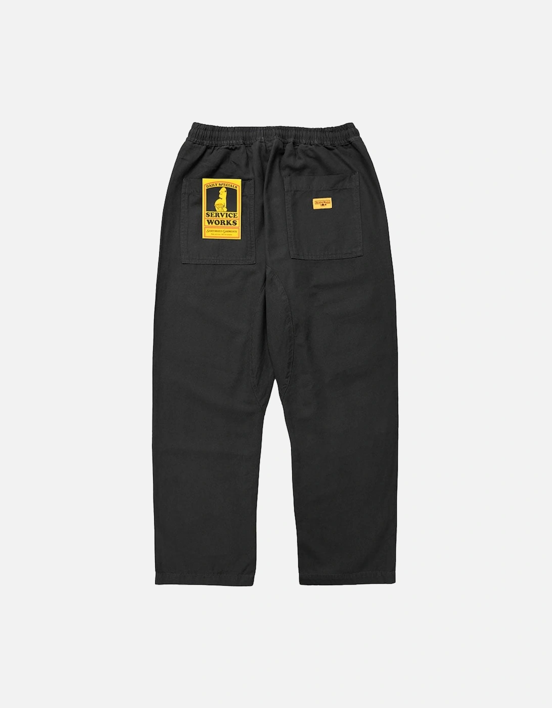 Classic Canvas Chef Pant - Black, 4 of 3