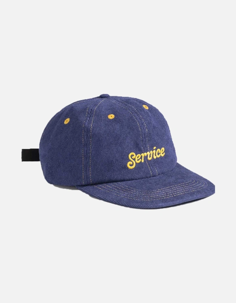 Script Cord Cap - Navy