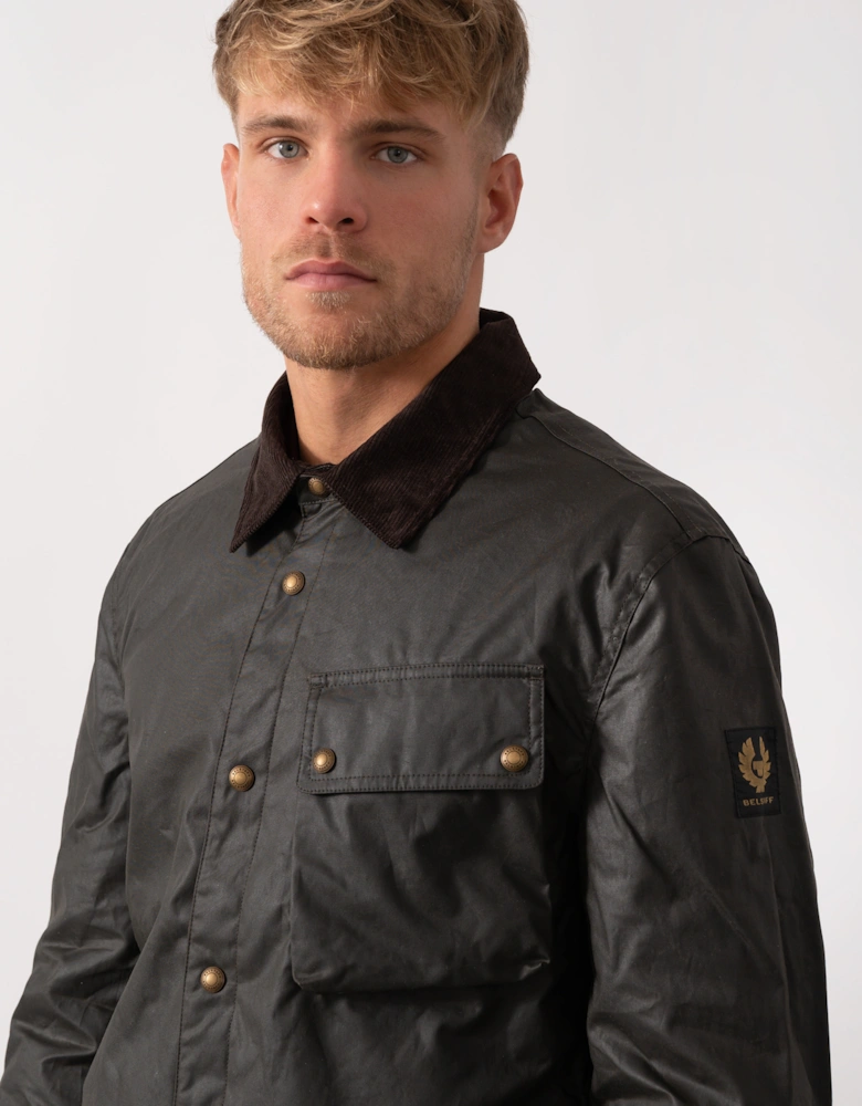 Ground Mens Jacket - Faded Olive