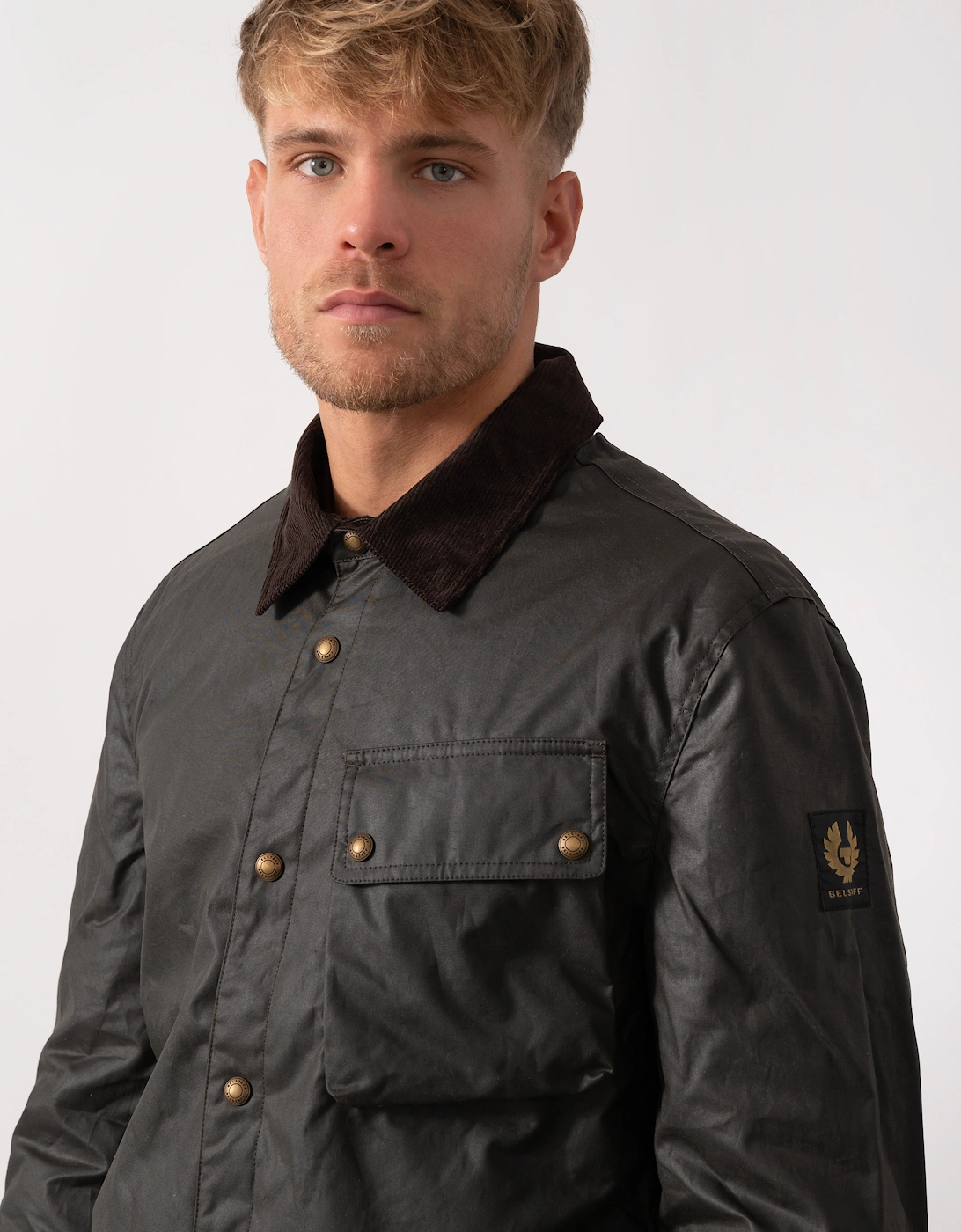 Ground Mens Jacket - Faded Olive