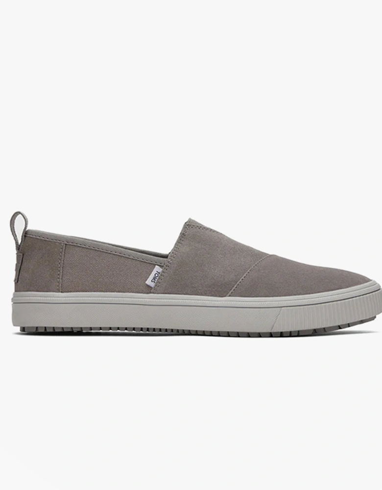 ALPARGATA TERRAIN Mens Canvas Slip On Grey