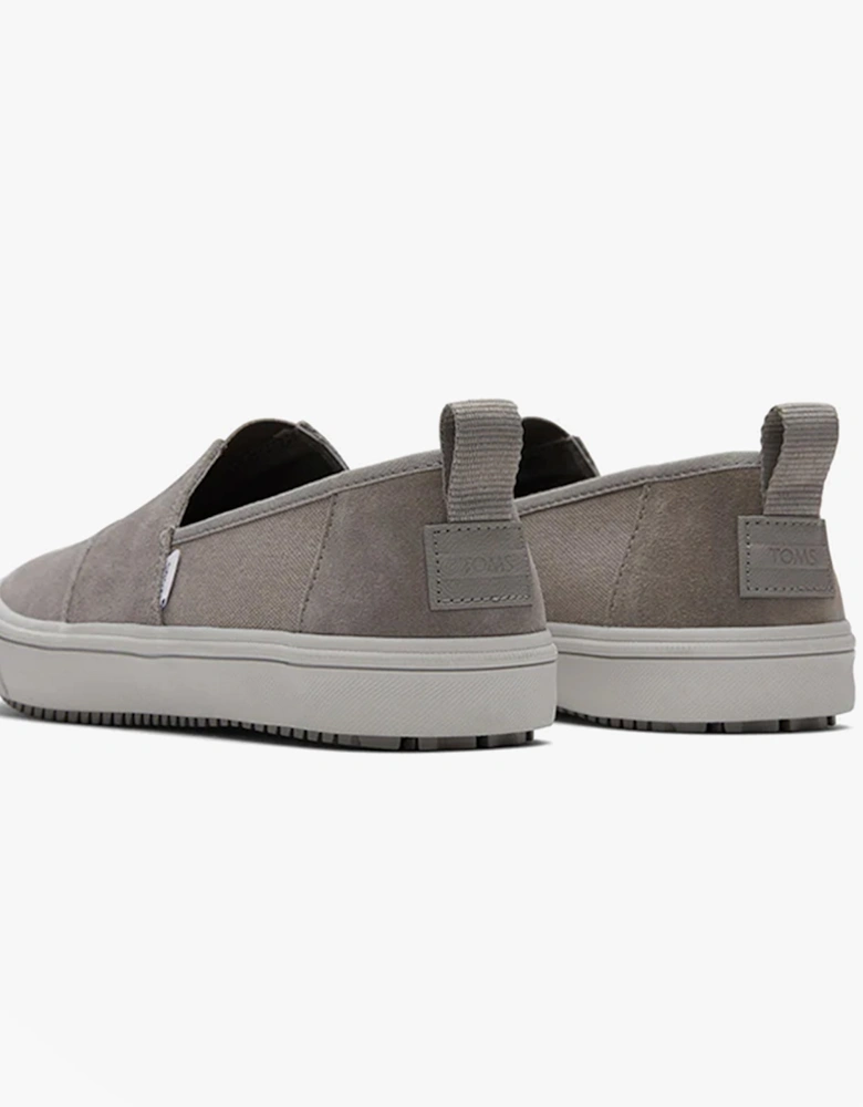 ALPARGATA TERRAIN Mens Canvas Slip On Grey