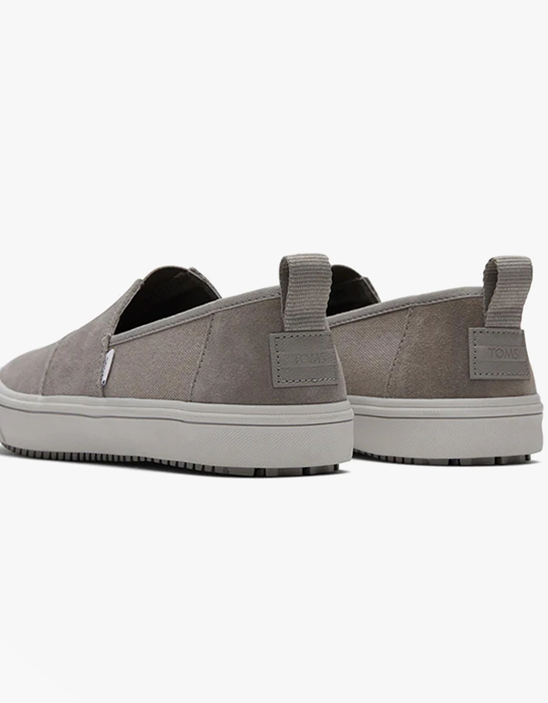 ALPARGATA TERRAIN Mens Canvas Slip On Grey
