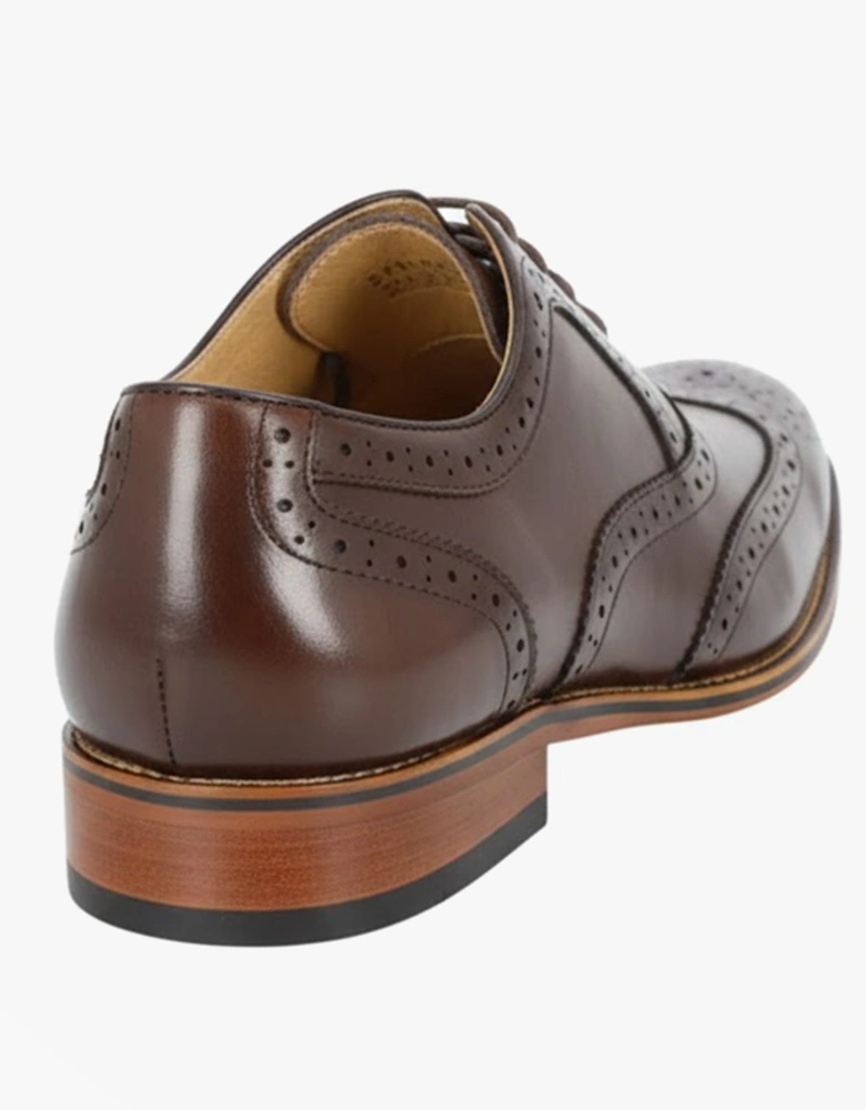 M424DB Mens Shoes Dark Brown
