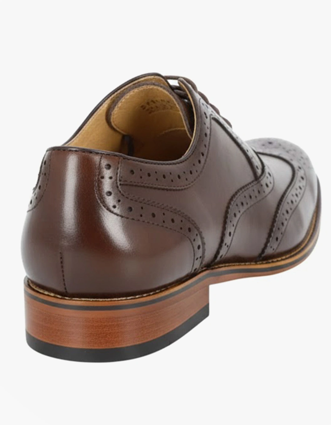 M424DB Mens Shoes Dark Brown
