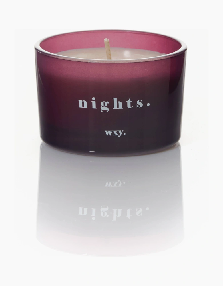 Nights 3oz Candle - Bourbon Sugar + Tobacco Leaf