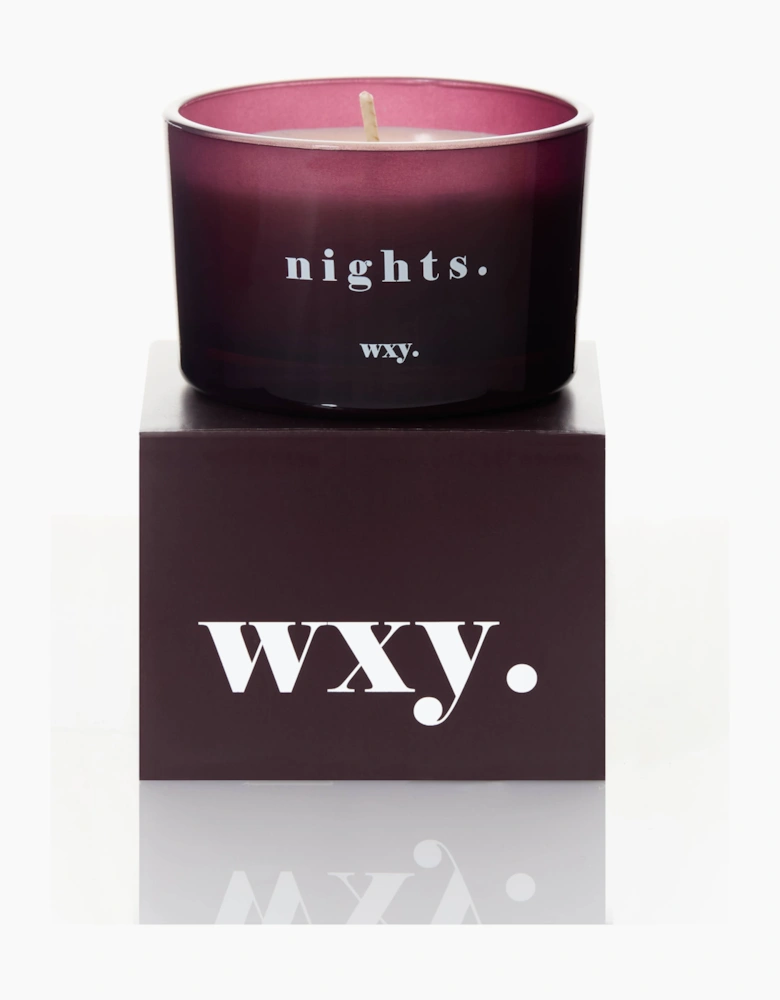 Nights 3oz Candle - Bourbon Sugar + Tobacco Leaf