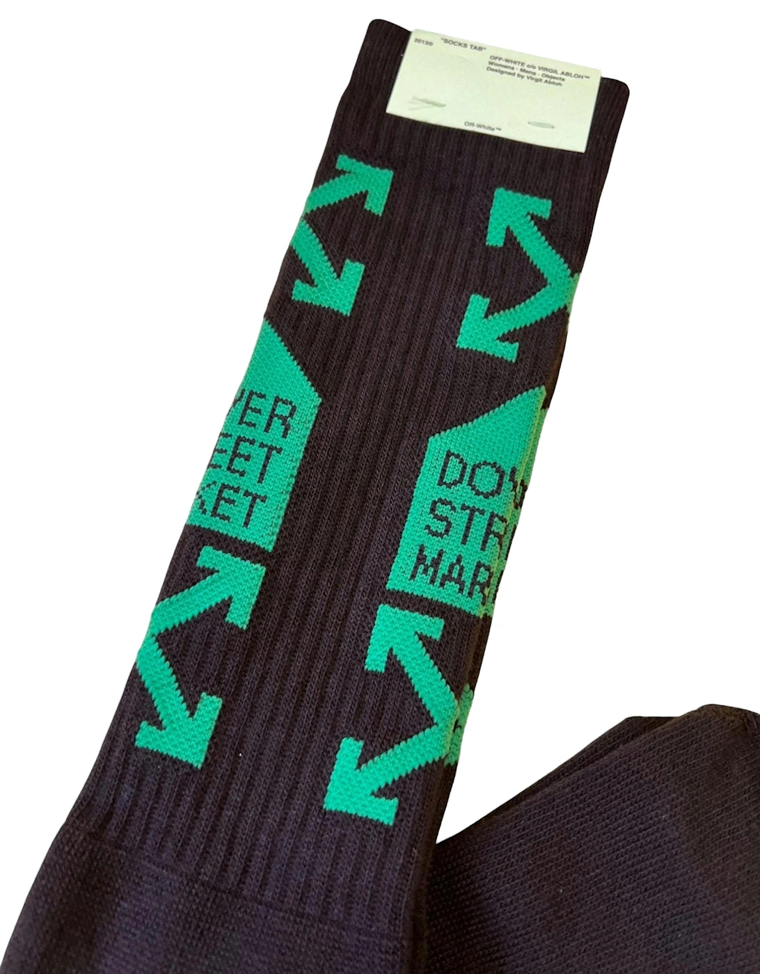 DSM 2 Drop Socks in Black