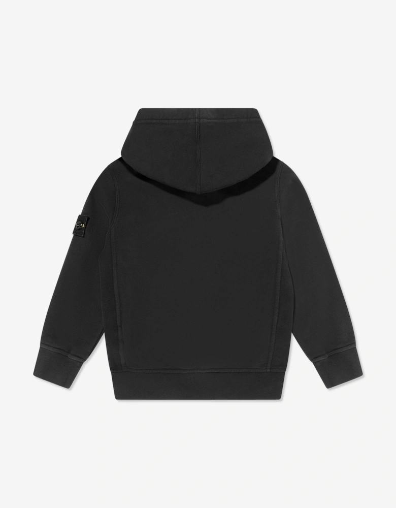 Boys Logo Hoodie in Black