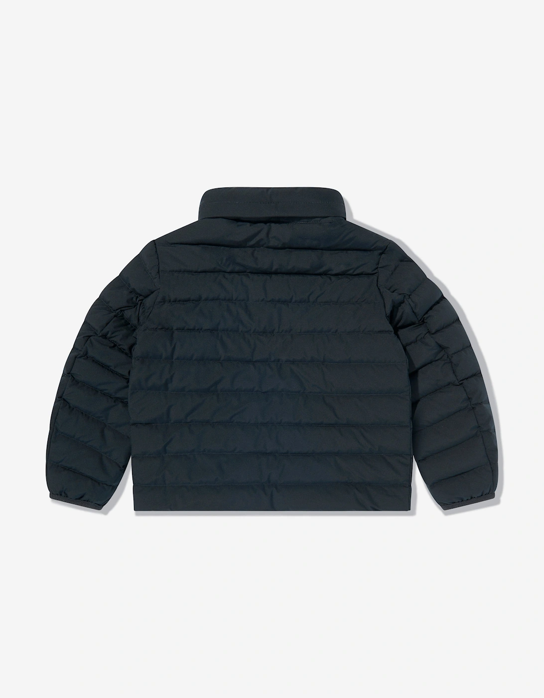 Boys Down Padded Puffer Jacket in Navy