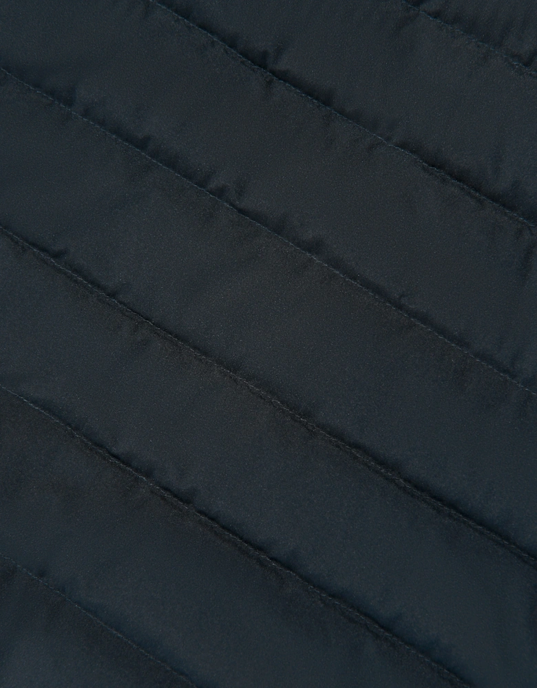 Boys Down Padded Puffer Jacket in Navy