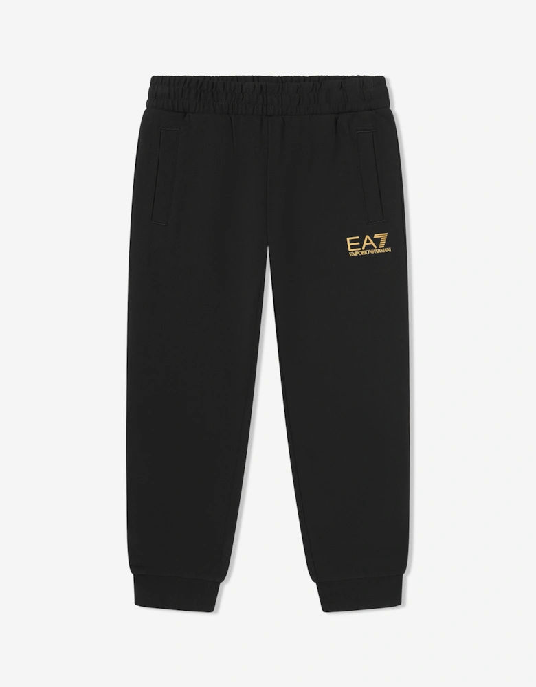 Emporio Armani Boys Train Core ID Tracksuit in Black