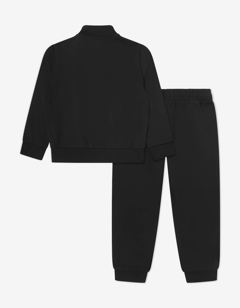 Emporio Armani Boys Train Core ID Tracksuit in Black