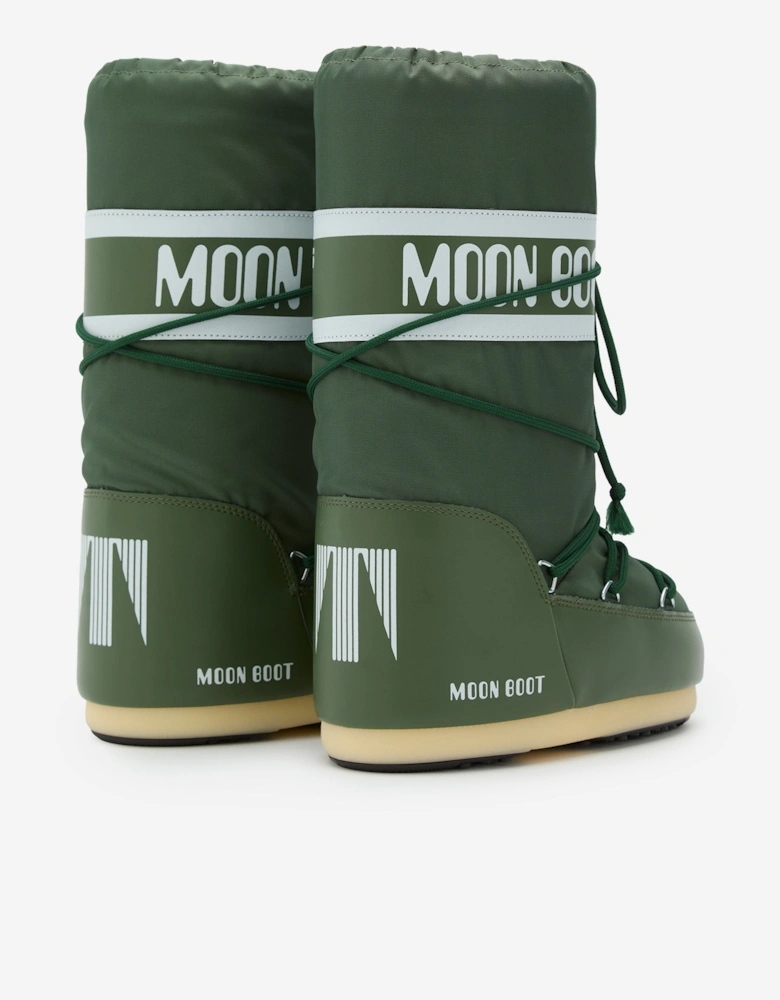 Moon Boot Kids Icon Boots in Green