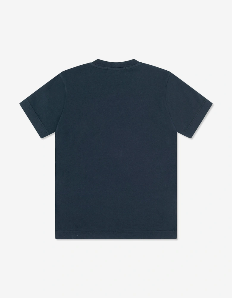 Boys Logo T-Shirt in Navy