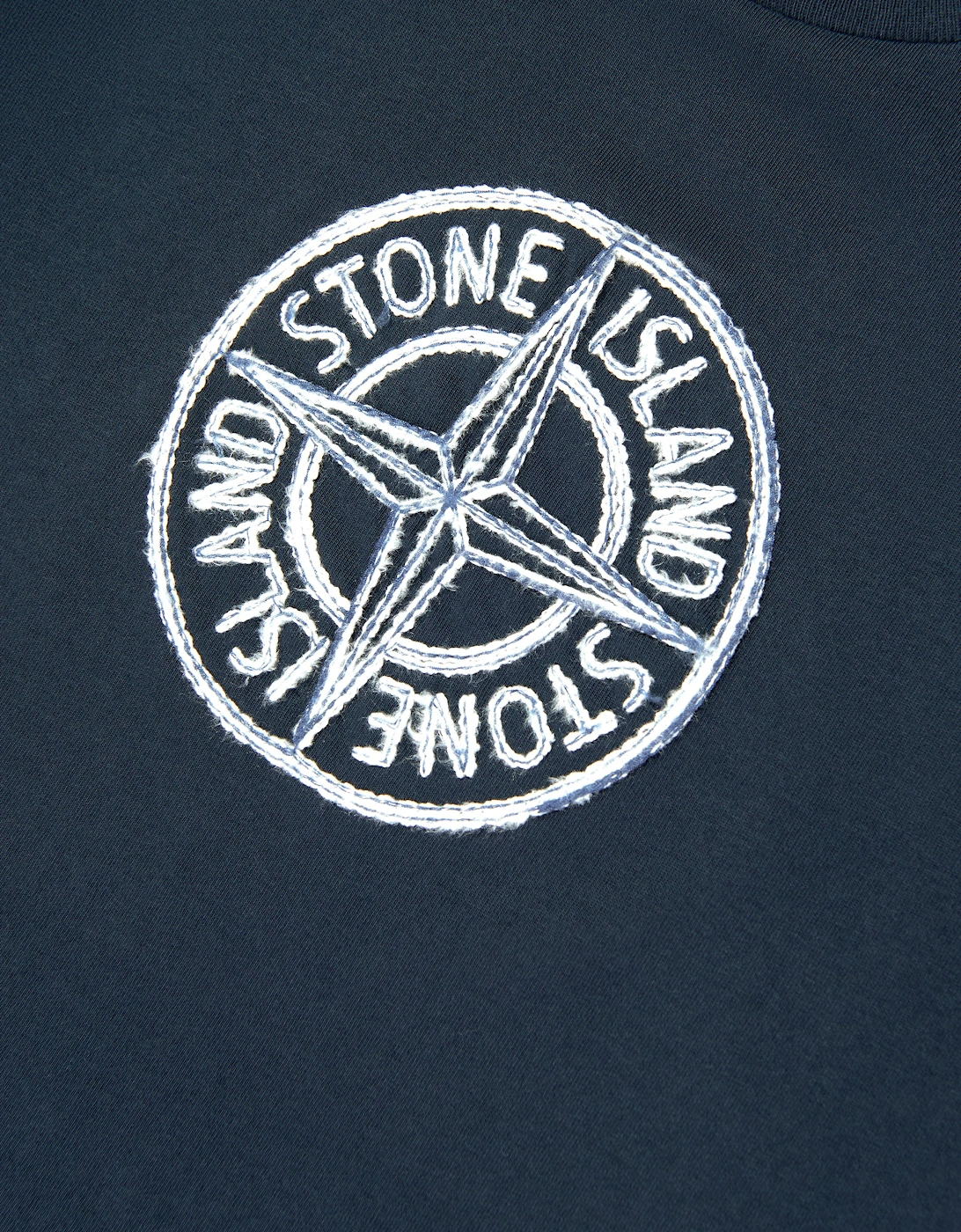 Boys Logo T-Shirt in Navy