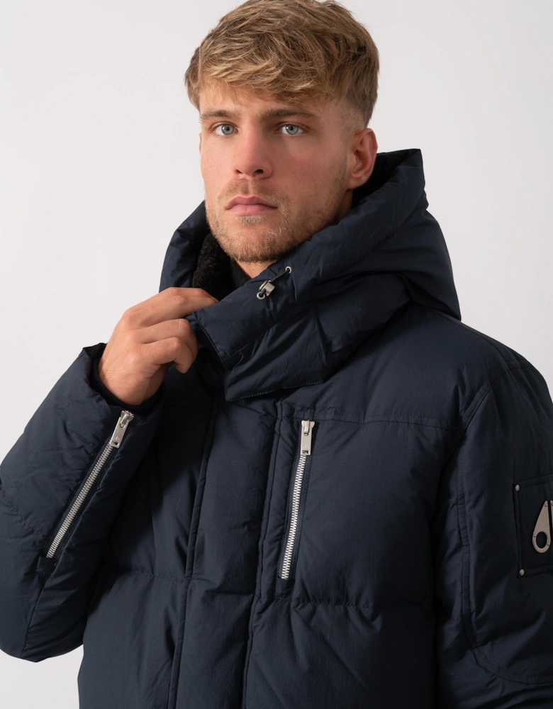 Everest 3Q Mens Puffer Jacket  - Navy 833