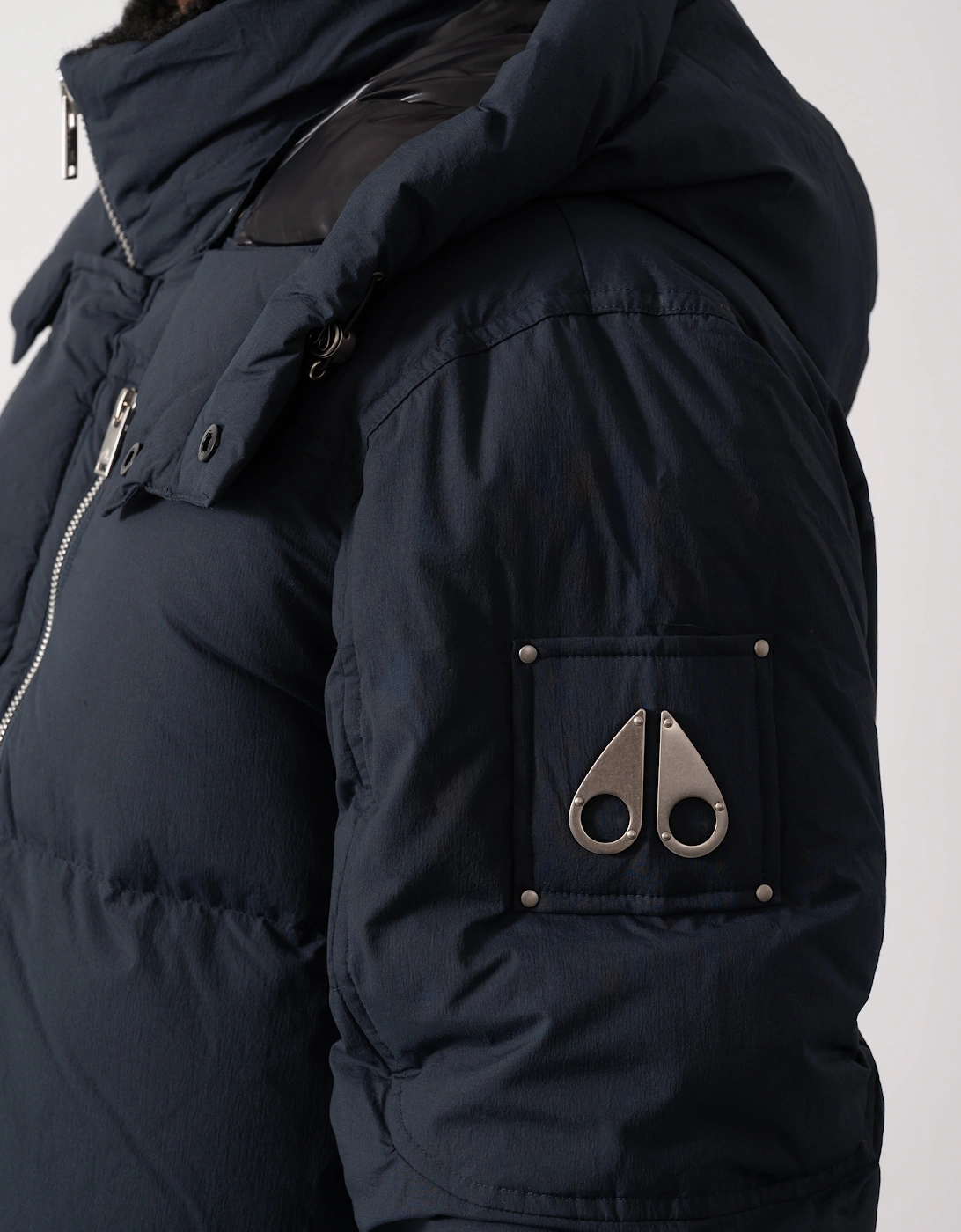 Everest 3Q Mens Puffer Jacket  - Navy 833