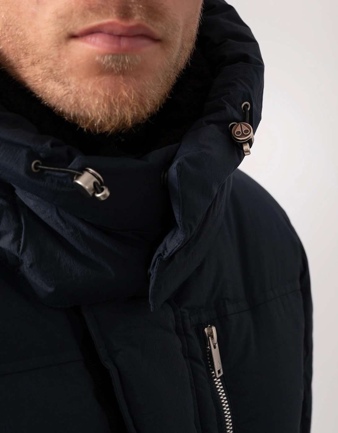 Everest 3Q Mens Puffer Jacket  - Navy 833