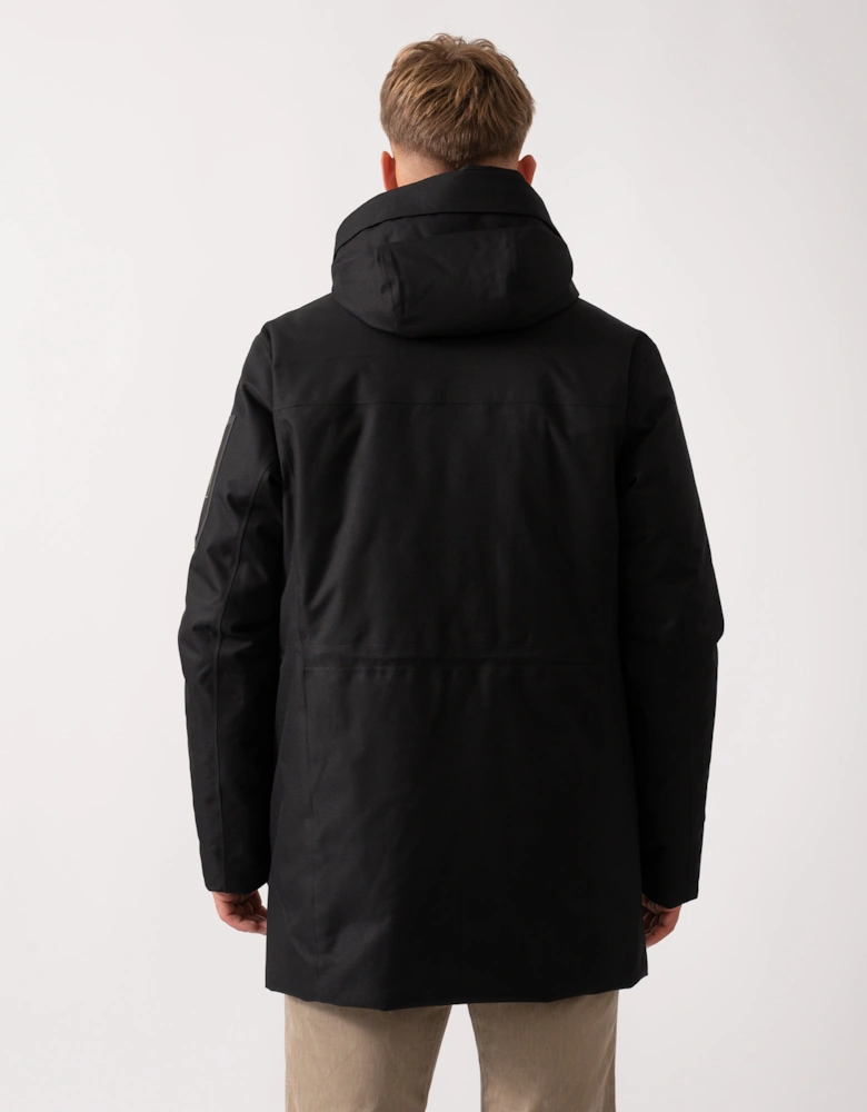BOSS Green Hexatech Mens Parka - Black 001