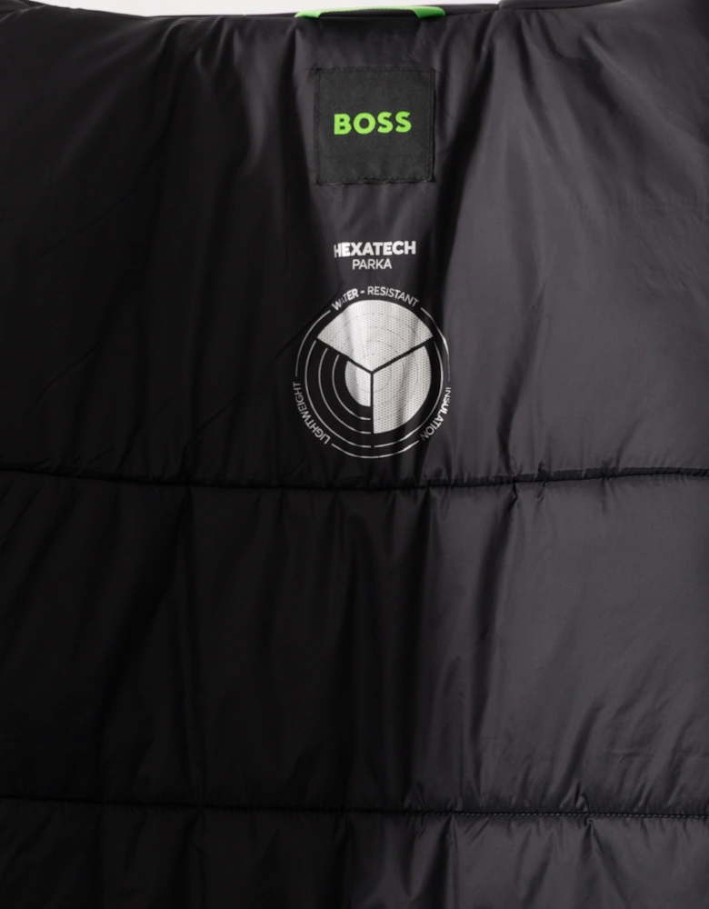 BOSS Green Hexatech Mens Parka - Black 001