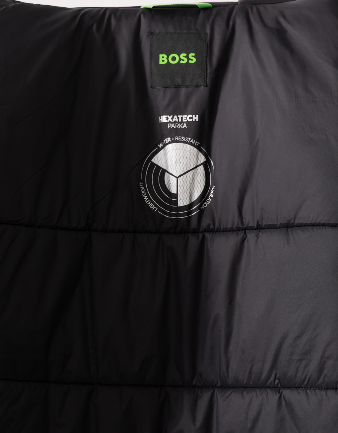 BOSS Green Hexatech Mens Parka - Black 001