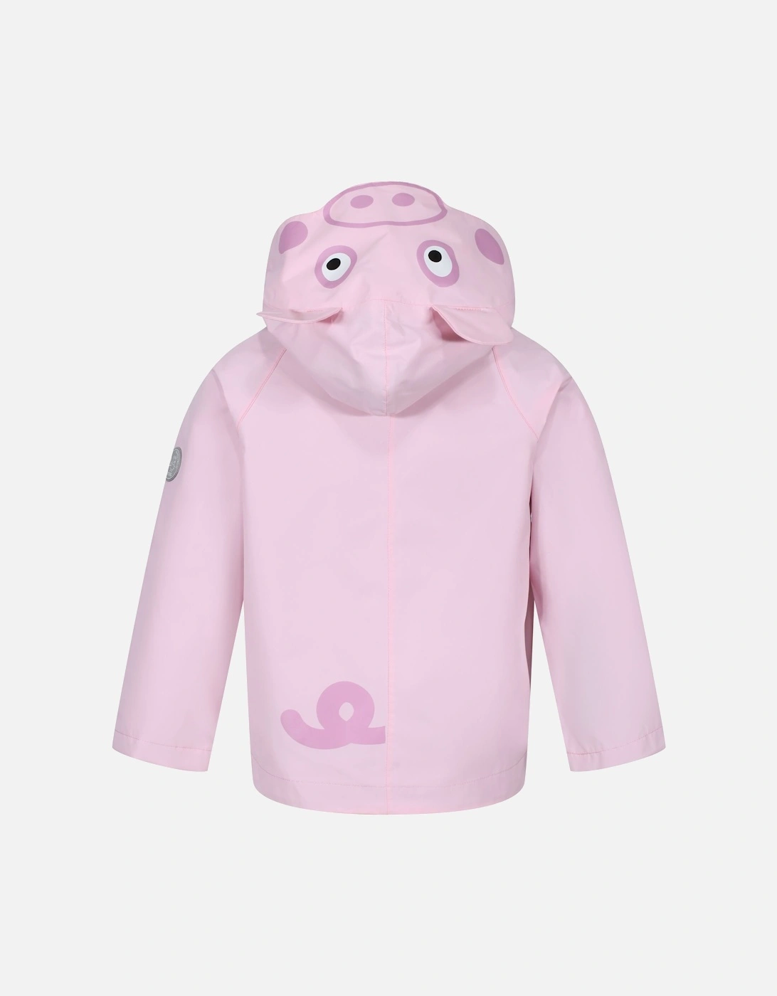 Childrens/Kids Peppa Pig Hooded Waterproof Jacket
