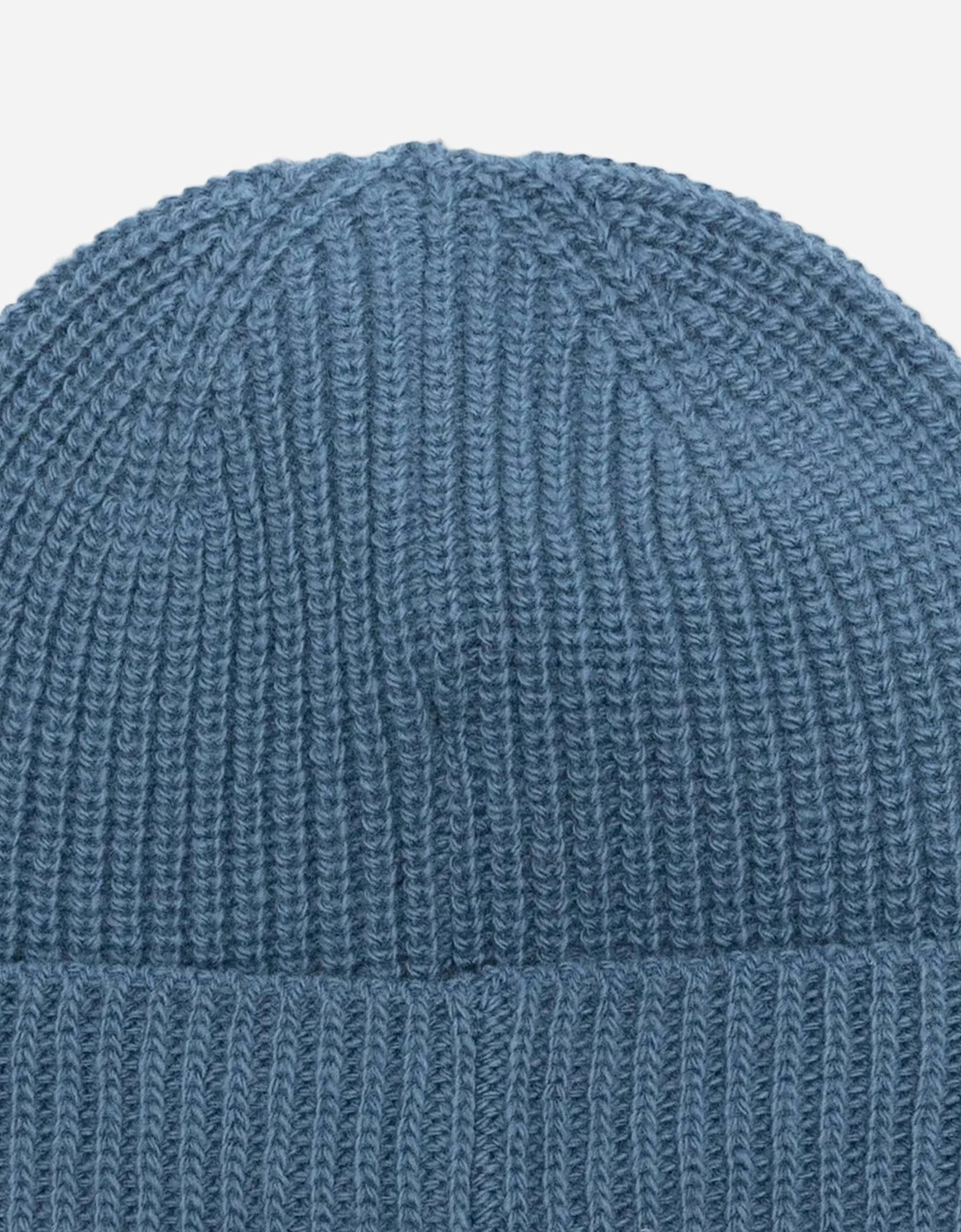 Enfant Baby Boys Wool Knit Beanie Hat in Blue