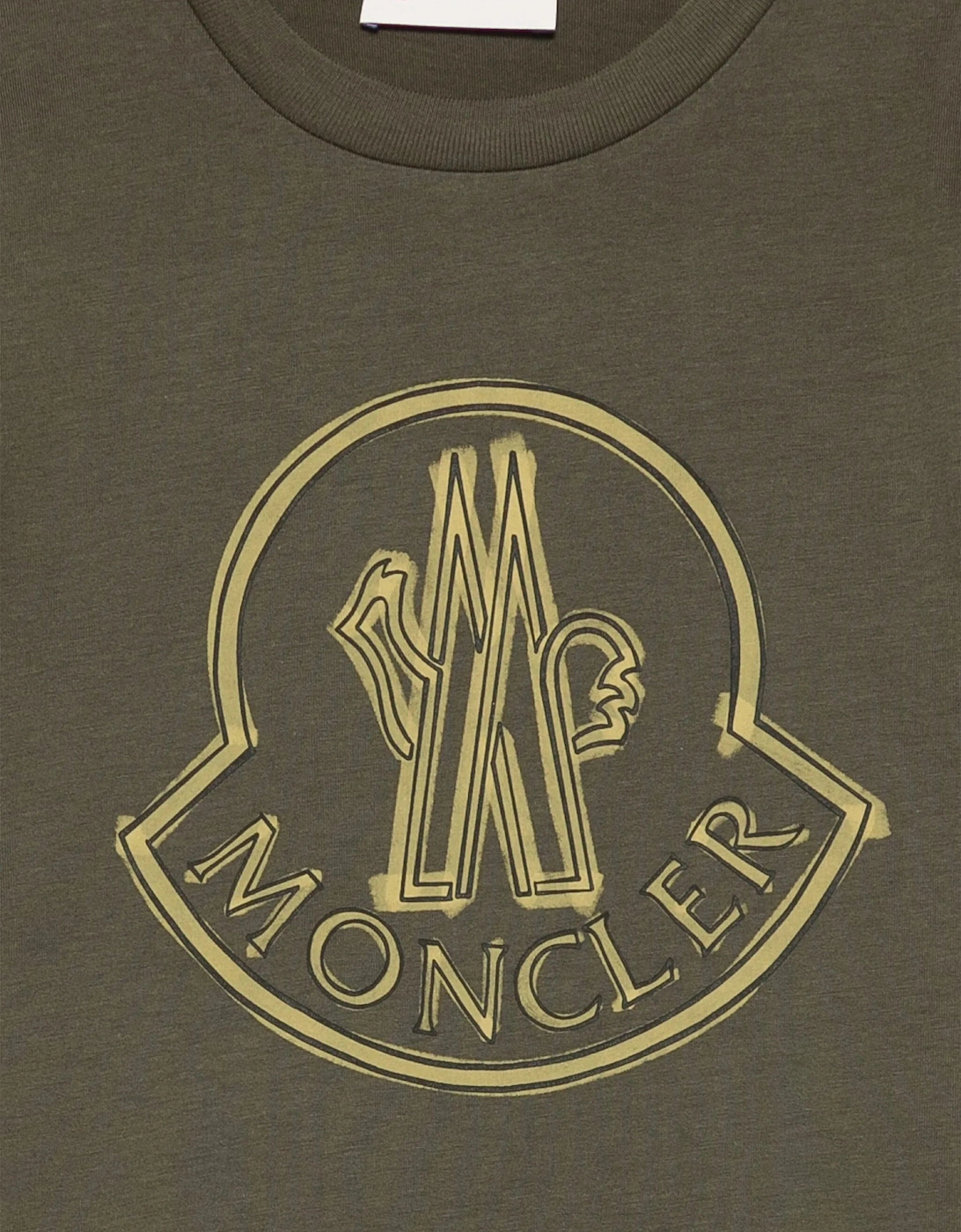 Enfant Boys Logo Print T-Shirt in Green