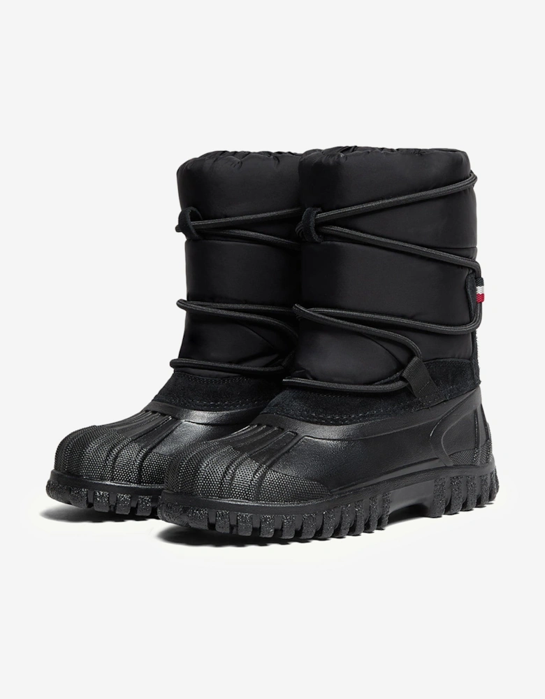Enfant Kids Grenoble Chris Snow Boots in Black
