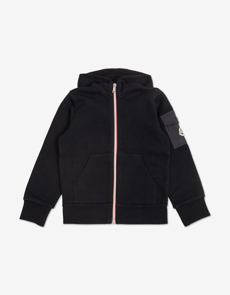 Enfant Boys Zip Up Top in Navy