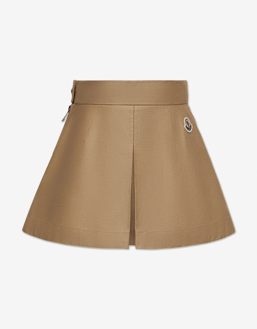 Enfant Girls Pleated Skirt in Beige, 6 of 5