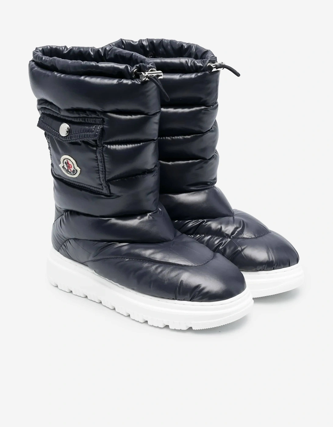 Enfant Kids Petit Gaia Pocket Snow Boots in Navy