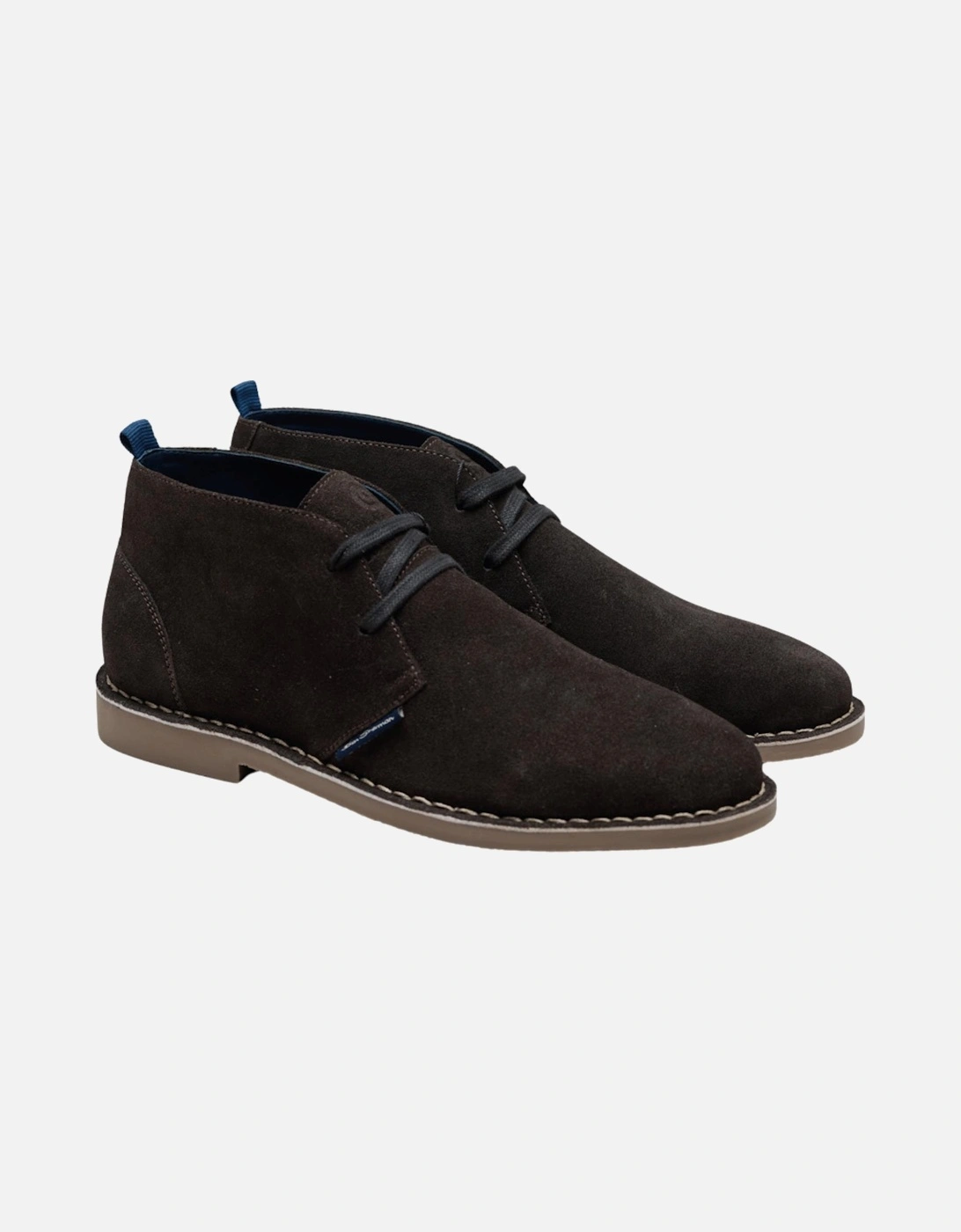 Mens Hemmings Desert Boots, 2 of 1