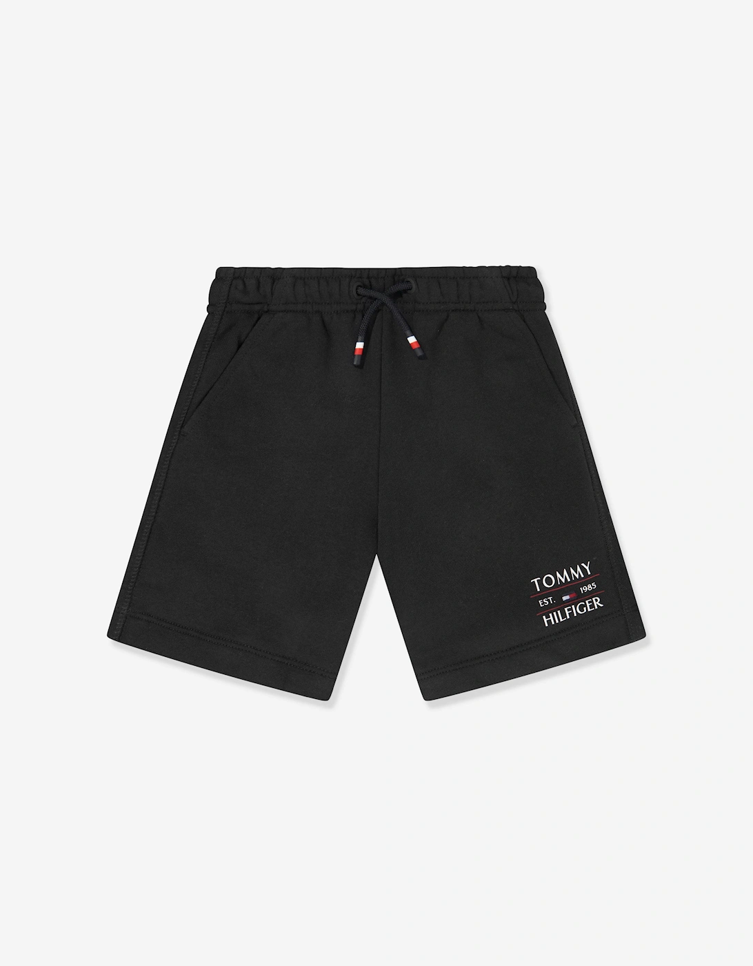 Boys Flag Sweat Shorts in Black, 5 of 4
